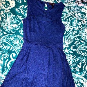 Blue Flowy Dress